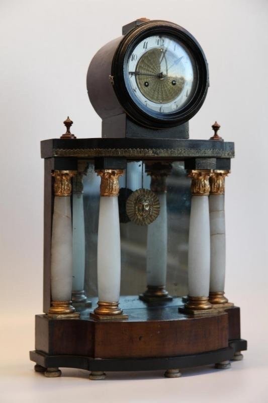Table Clock. Biedermeier 1830