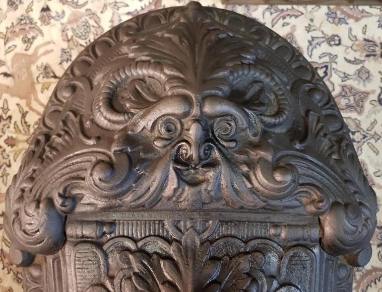 Conteneur En Fonte Pour Le Charbon. XIX ème Siècle-photo-2