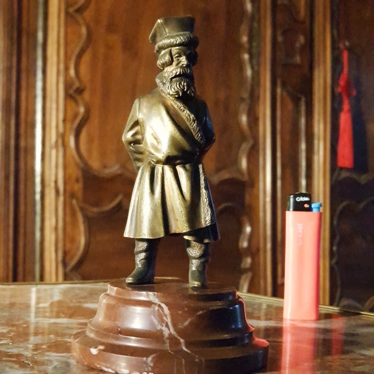 Russian Owner Of The 19th Century. Bronze. St. Petersburg-photo-2