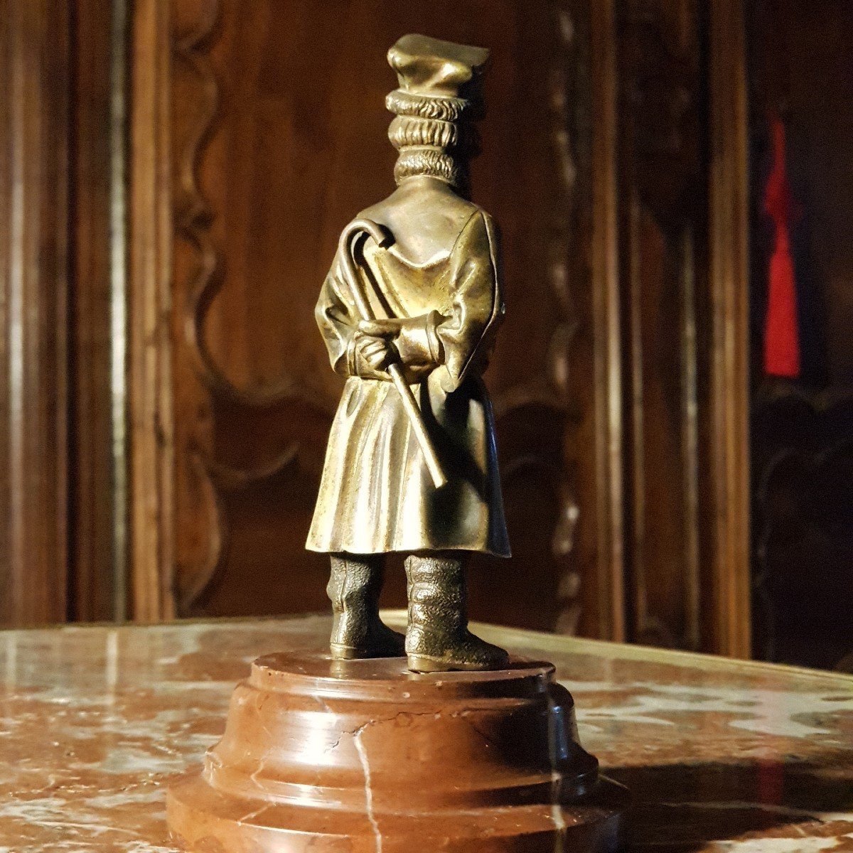 Russian Owner Of The 19th Century. Bronze. St. Petersburg-photo-4