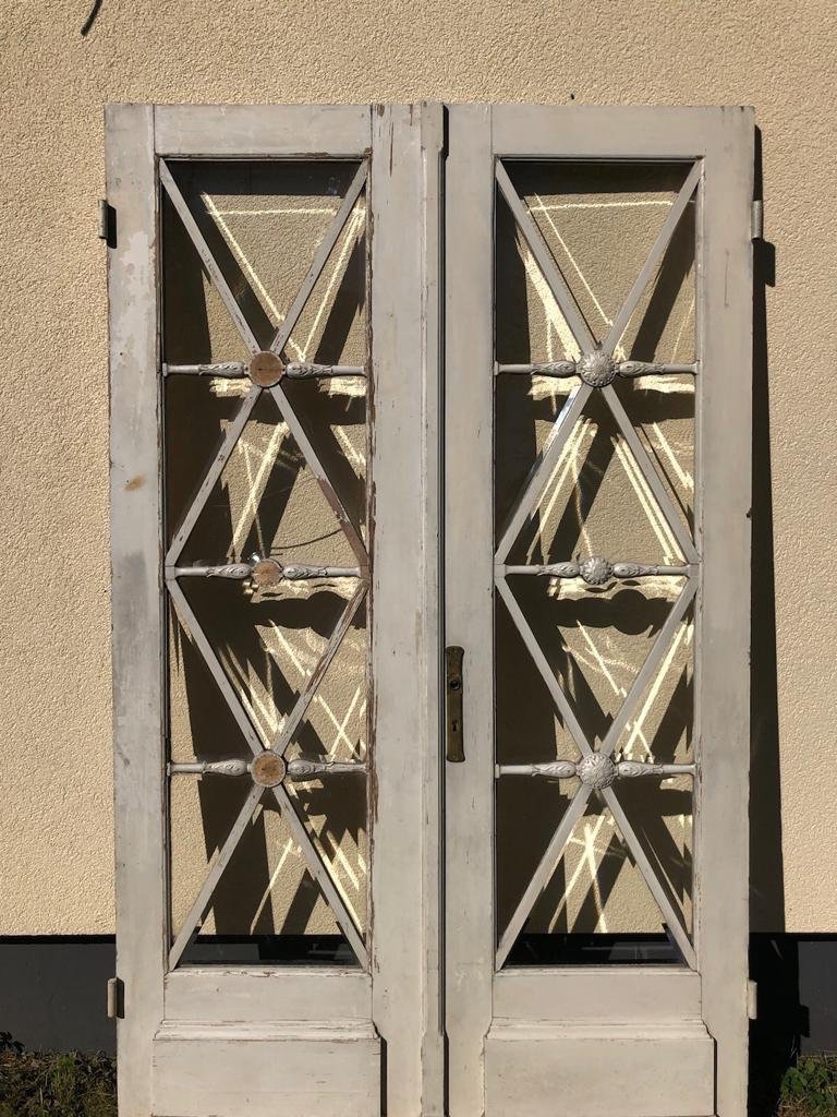 Pair Of Empire Style Doors 225cm X 135cm-photo-2