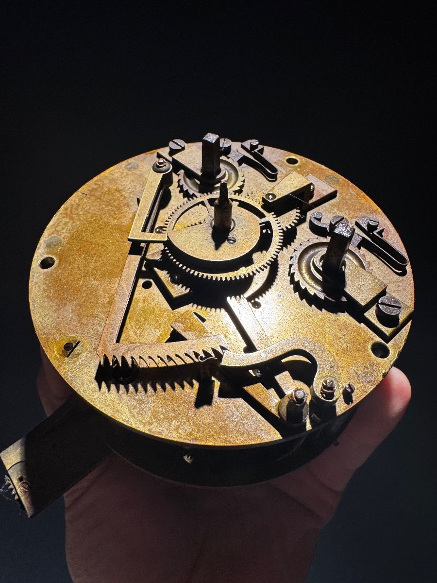 Cartel De Style Louis XV. Patine d'origine. H-50cm-photo-4