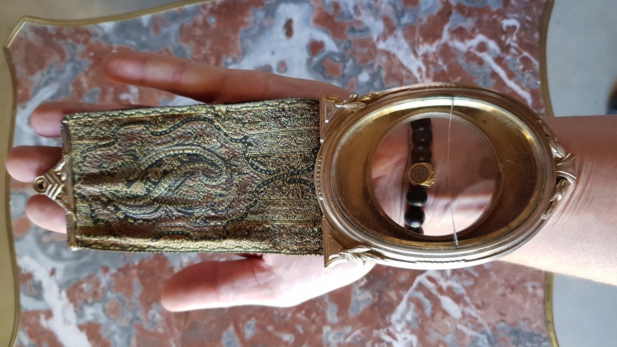 BOÎTIER DE MONTRE EN BRONZE. XIXÈME SIÈCLE-photo-5