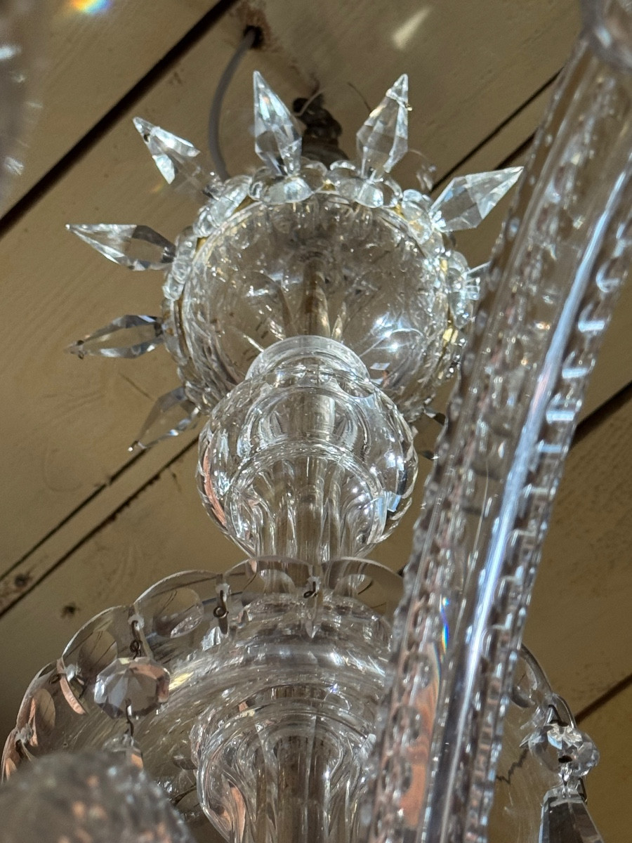 Lustre vénitien en verre poli-photo-3