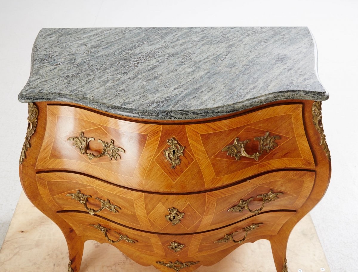 Dresser With Marquetry. Early 20th Century-photo-4