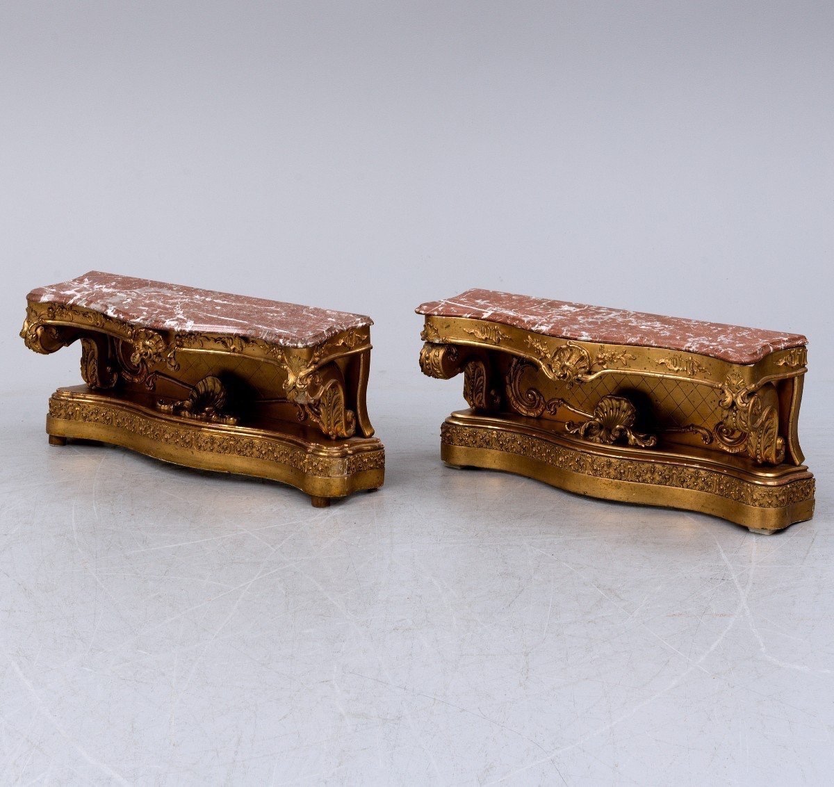 A Pair Of Consoles, Early 19th Century (1820)-photo-1
