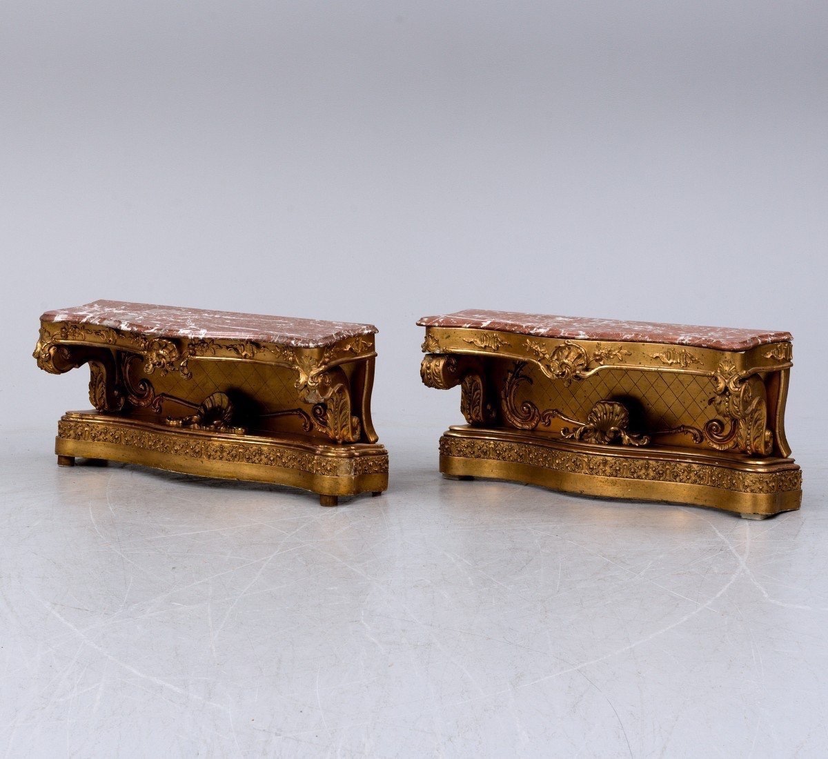 A Pair Of Consoles, Early 19th Century (1820)