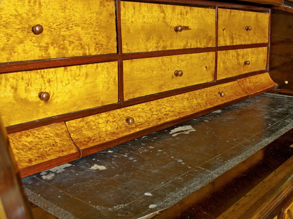 Russia. Secretarie. Karelian Birch, 1760-1770-photo-1