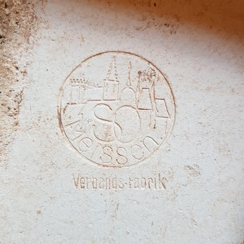 CHEMINÉE. CÉRAMIQUE. H-185+CM. MEISSEN. XIXÈME-photo-5