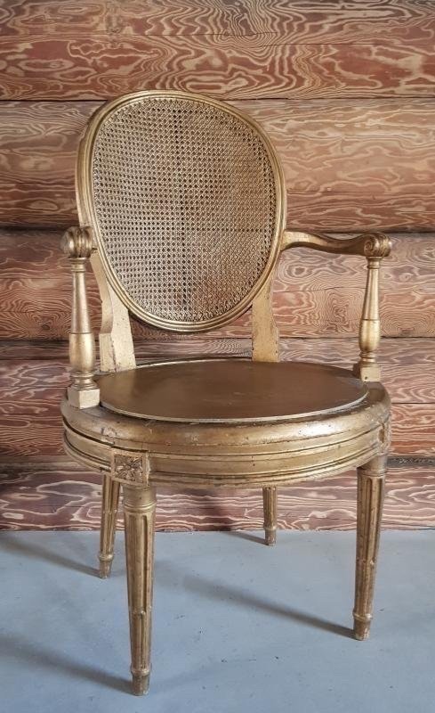 Terrace Armchair. Painted Wood-photo-2