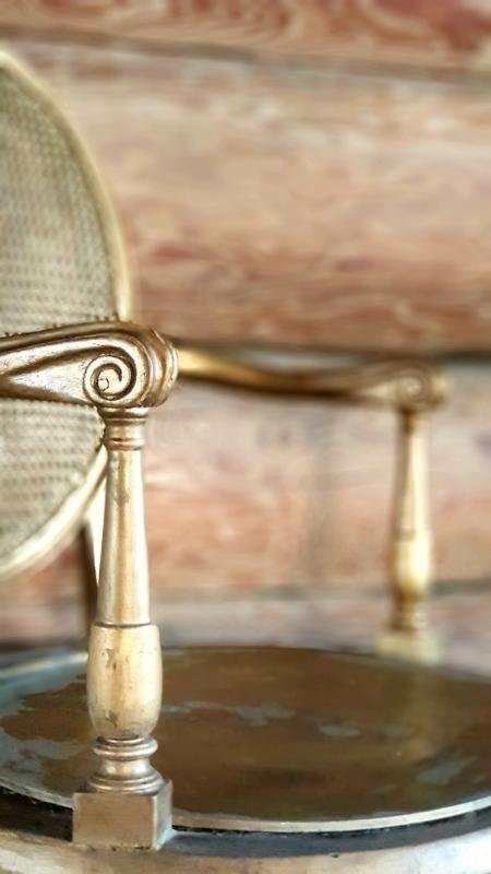 Terrace Armchair. Painted Wood-photo-3