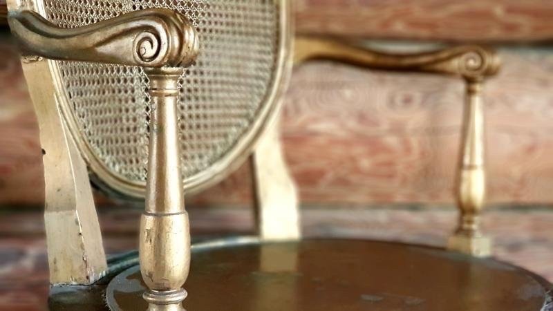 Terrace Armchair. Painted Wood-photo-4