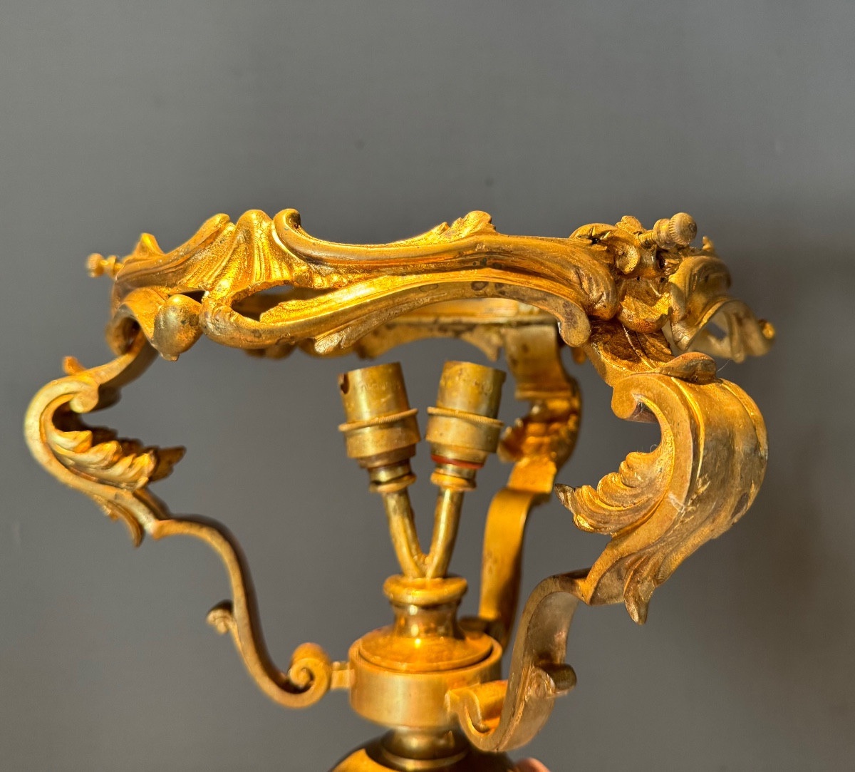 BOÎTIER DE LANTERNE POUR DEUX LAMPES-photo-4