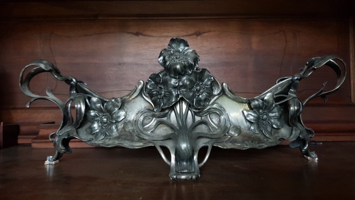 Art Nouveau Planter. L-59cm-photo-4