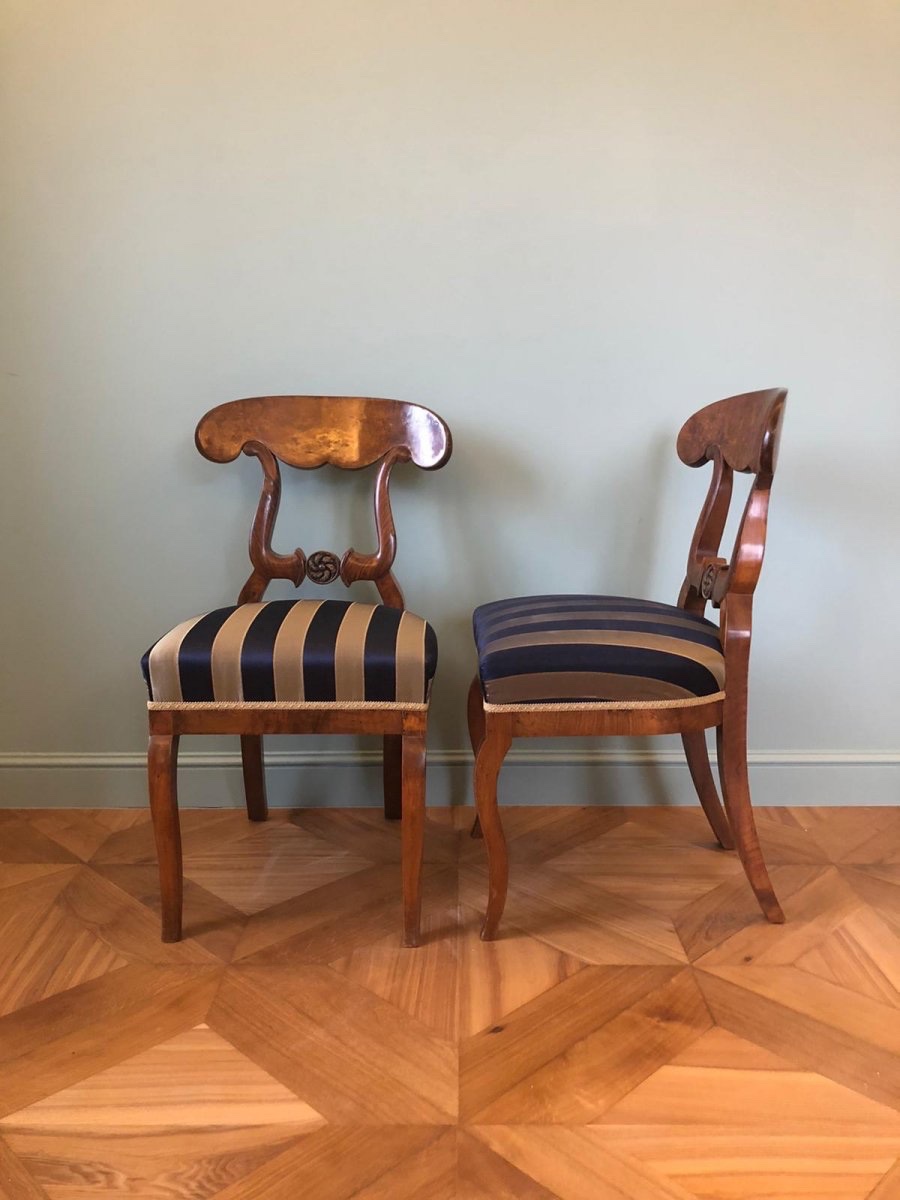 Furniture Set After Restoration Biedermeier Period, 1830-photo-3