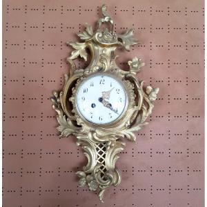 Clock Louis XV Style. Bronze