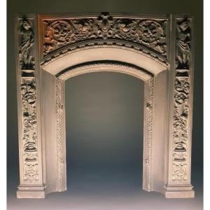 Fireplace Portal. Cast Iron