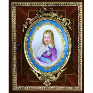 Bonheur Du Jour En Marqueterie 