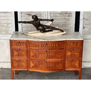 Max Le Verrier. Art Deco. L-110 Cm