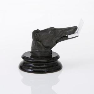 Dog Shaped Business Card Holder. Nineteenth Century