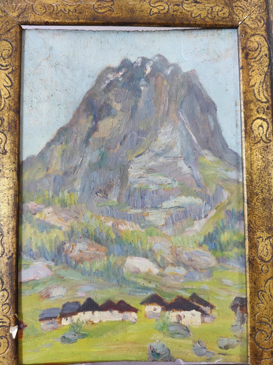 Oil On Panel, Mont Orel, Alpes - Haute Provence-photo-3