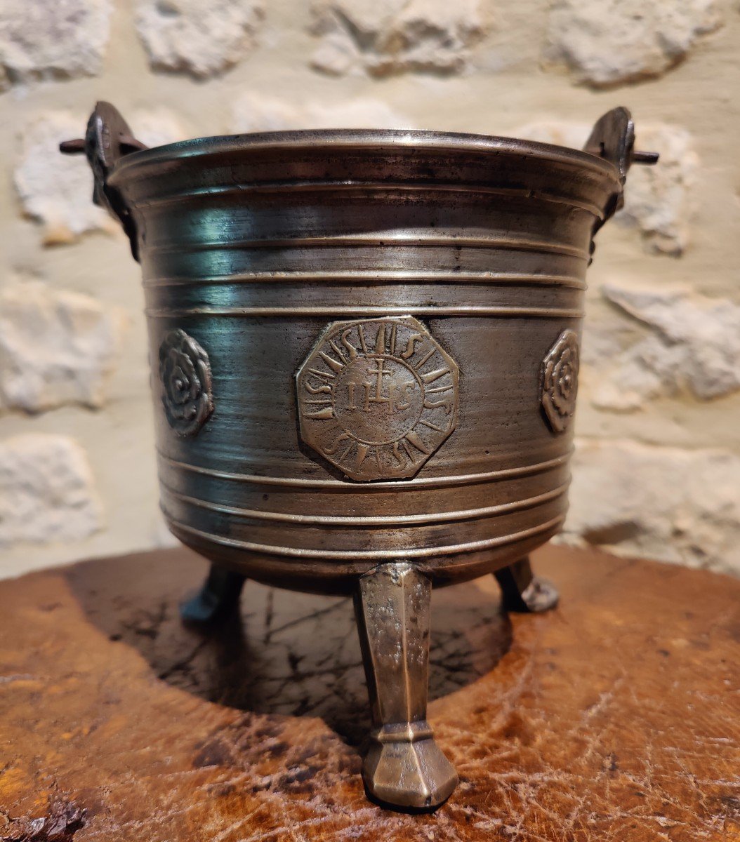 17th Century Bronze Cauldron, East Of France