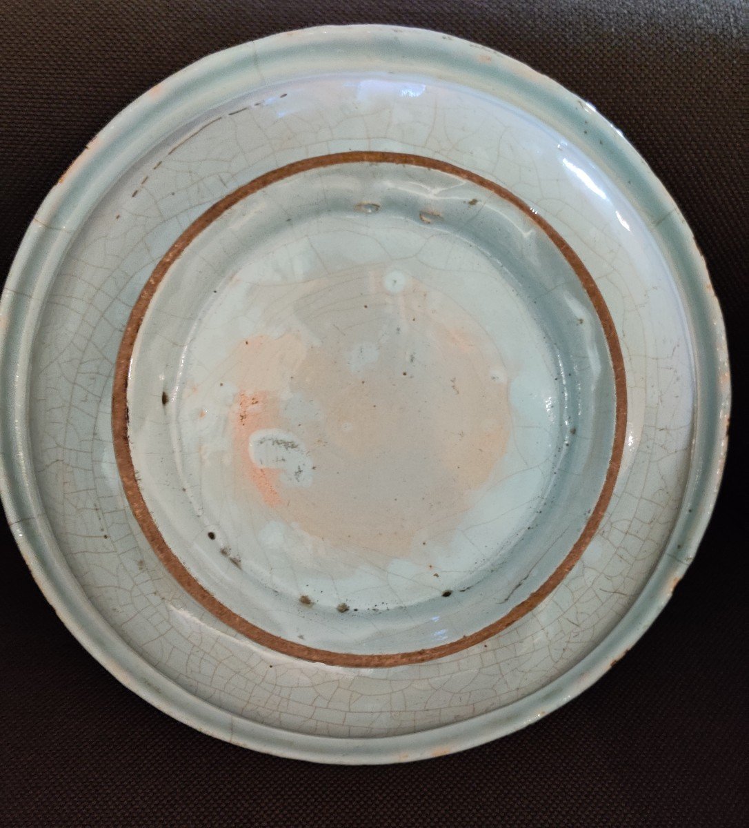 Rare Bowl Dish Where Rouen Basin 1st Half Of The 18th-photo-3