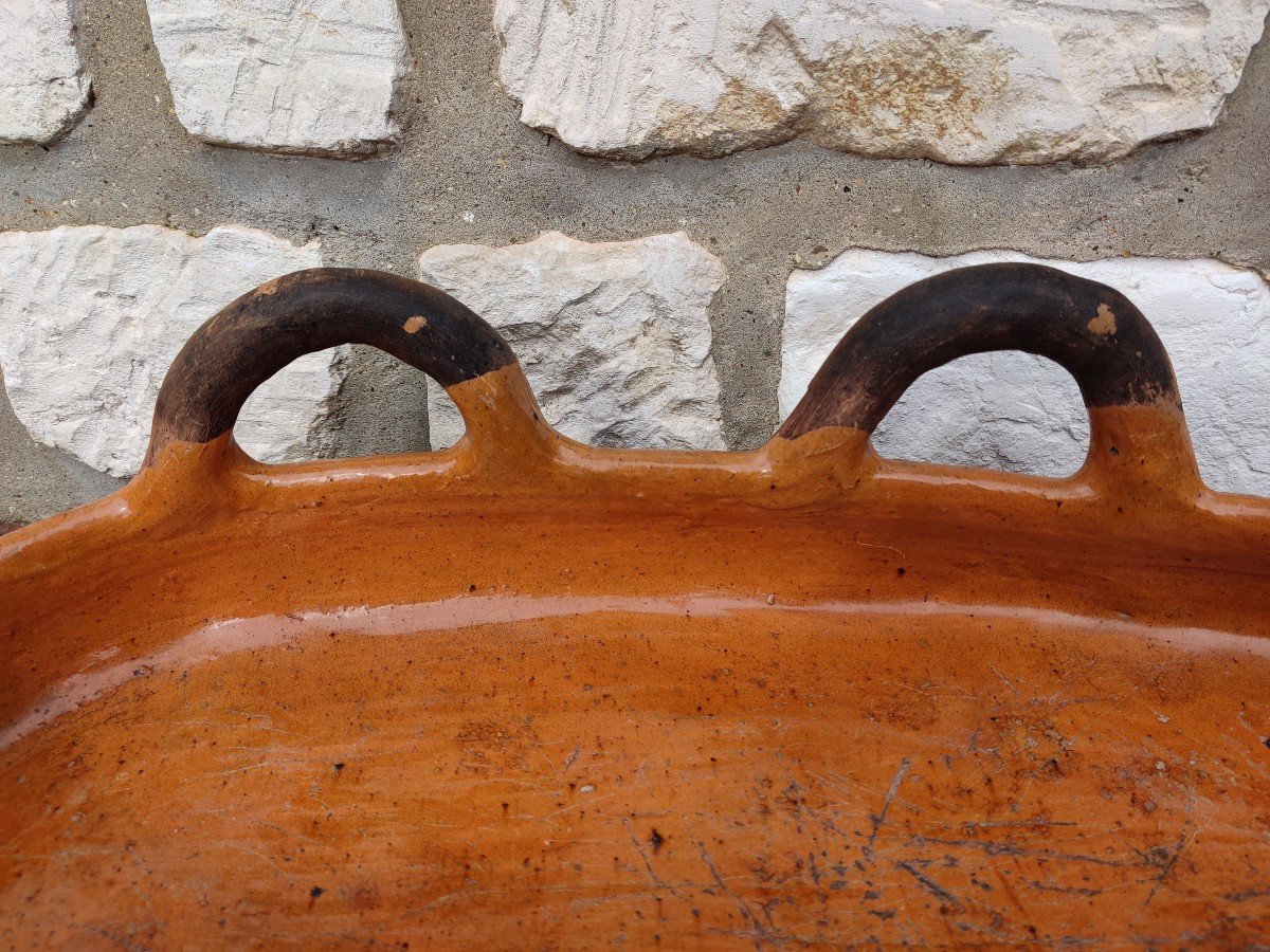 Leche Fritte Glazed Earth 1st Half 19th Century-photo-3