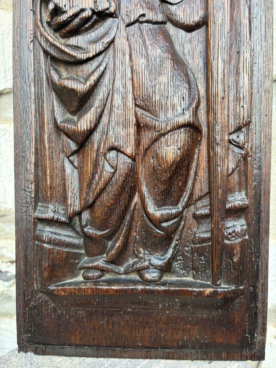 16th Century Saint Paul Chest Panel-photo-4