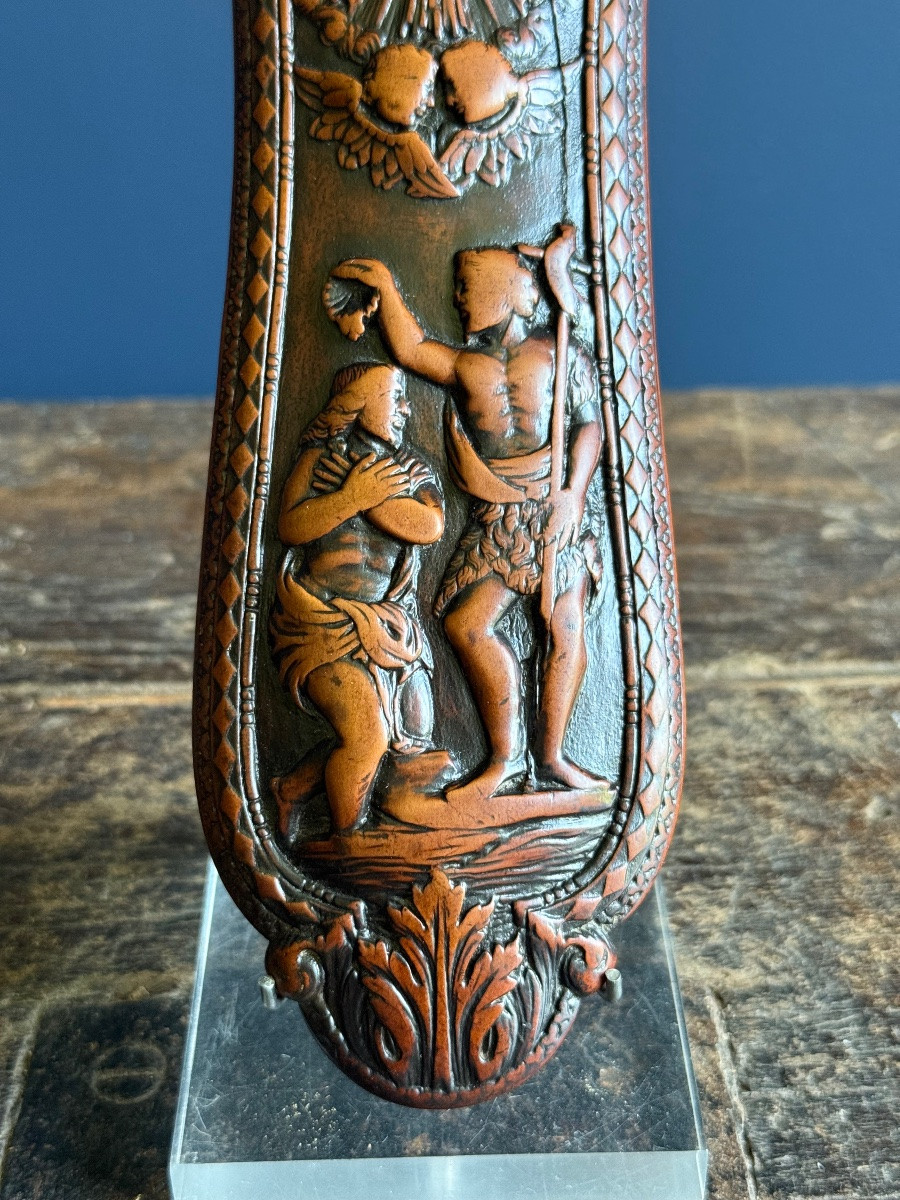 Boxwood Tobacco Grater, France Circa 1740-photo-4