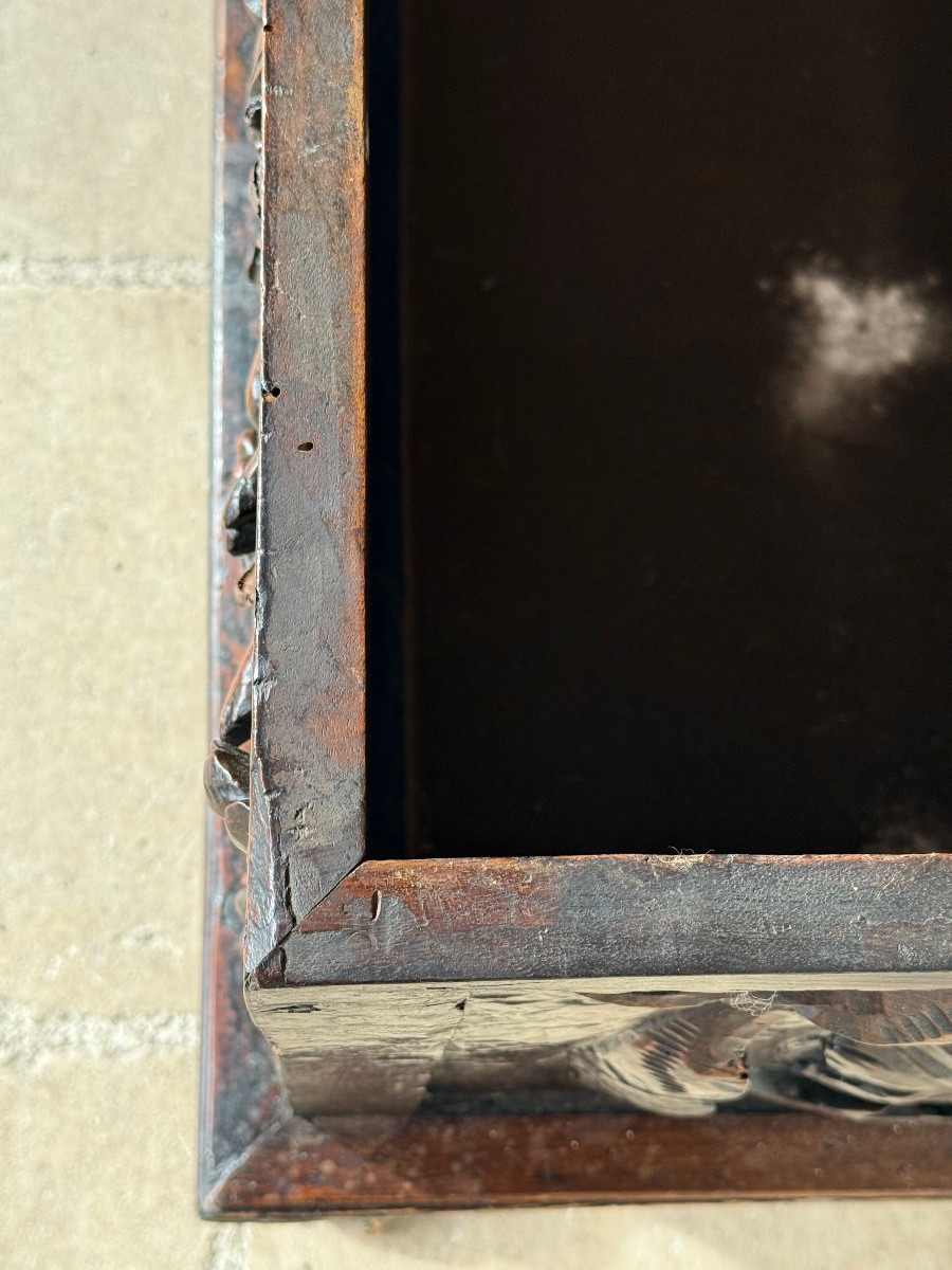 Renaissance-era Walnut Cassone, Florence, 16th Century-photo-6