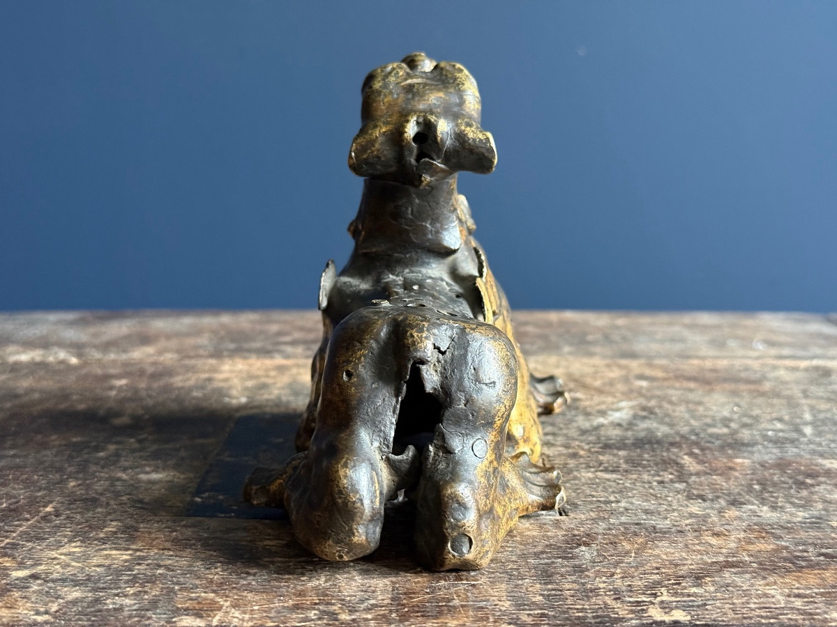 Curiosité - Chimère en bronze doré, Allemagne du sud ou Italie du nord, XVIe siècle -photo-4