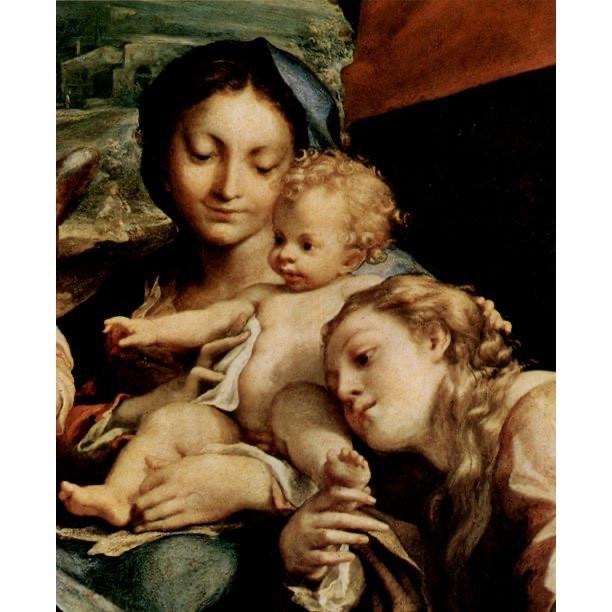 Mary Magdalene, Pastel On Paper, Refers To Il Giorno By Correggio, Antique Frame-photo-5