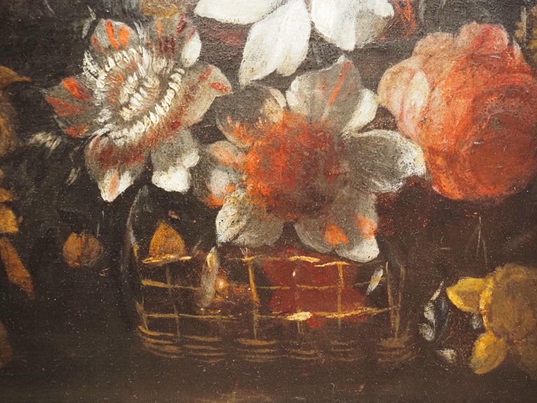 Pair Of Still Lifes Of Flowers On Copper, Flanders, 17th Century-photo-3