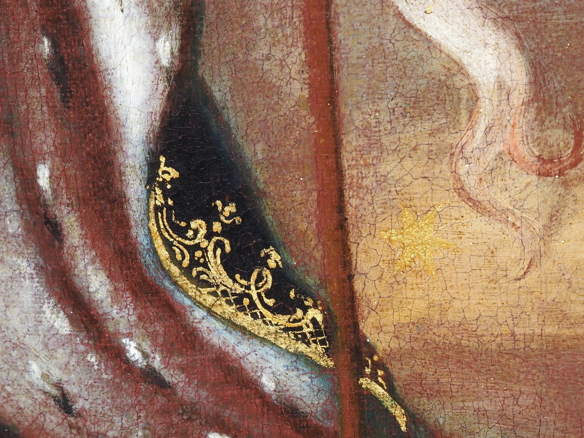 Depiction Of The Black Madonna As Sancta Maria De Pace-photo-3