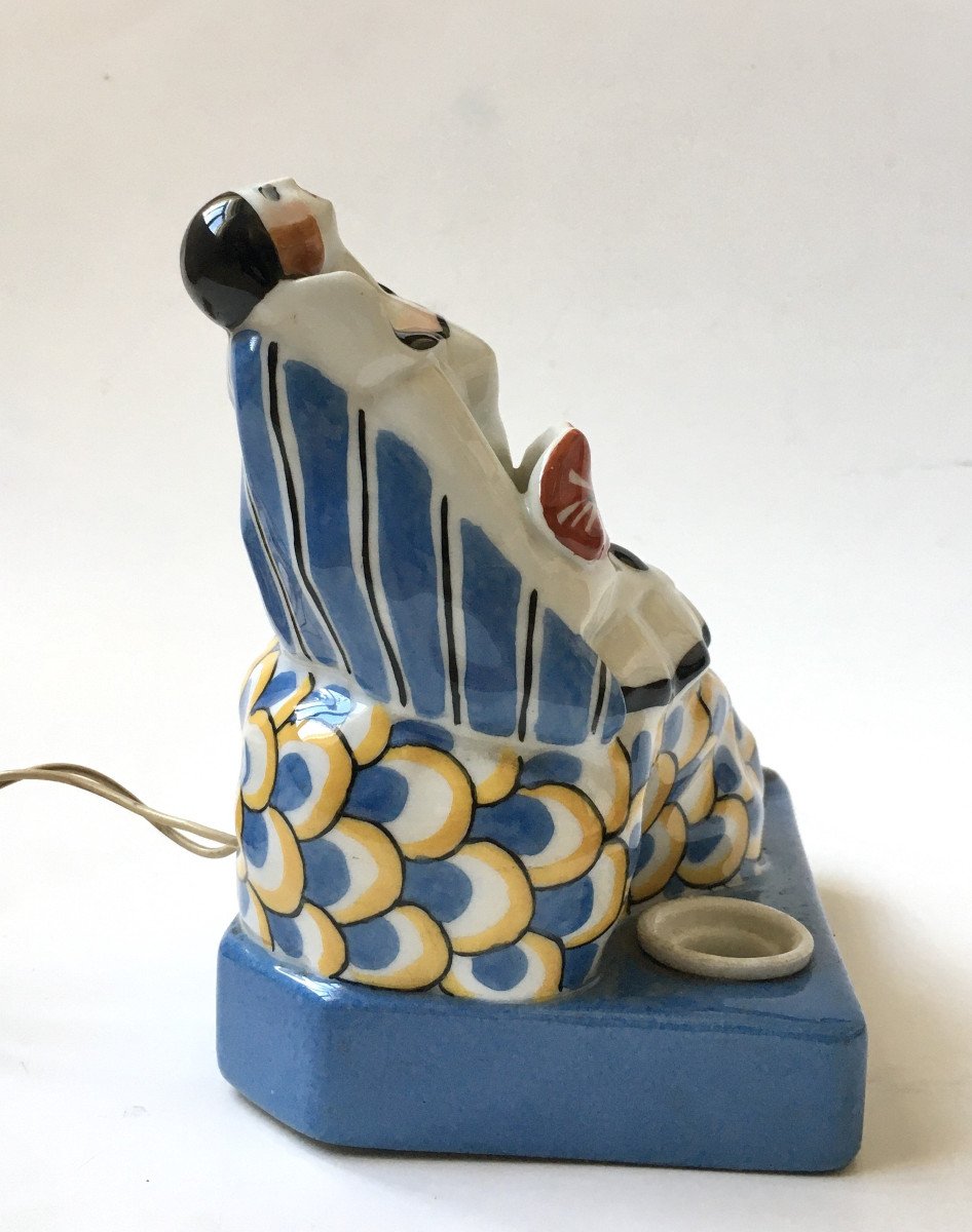 Art Deco Incense Burner. Elté Limoges (léon Texeraud). Around 1925. -photo-4