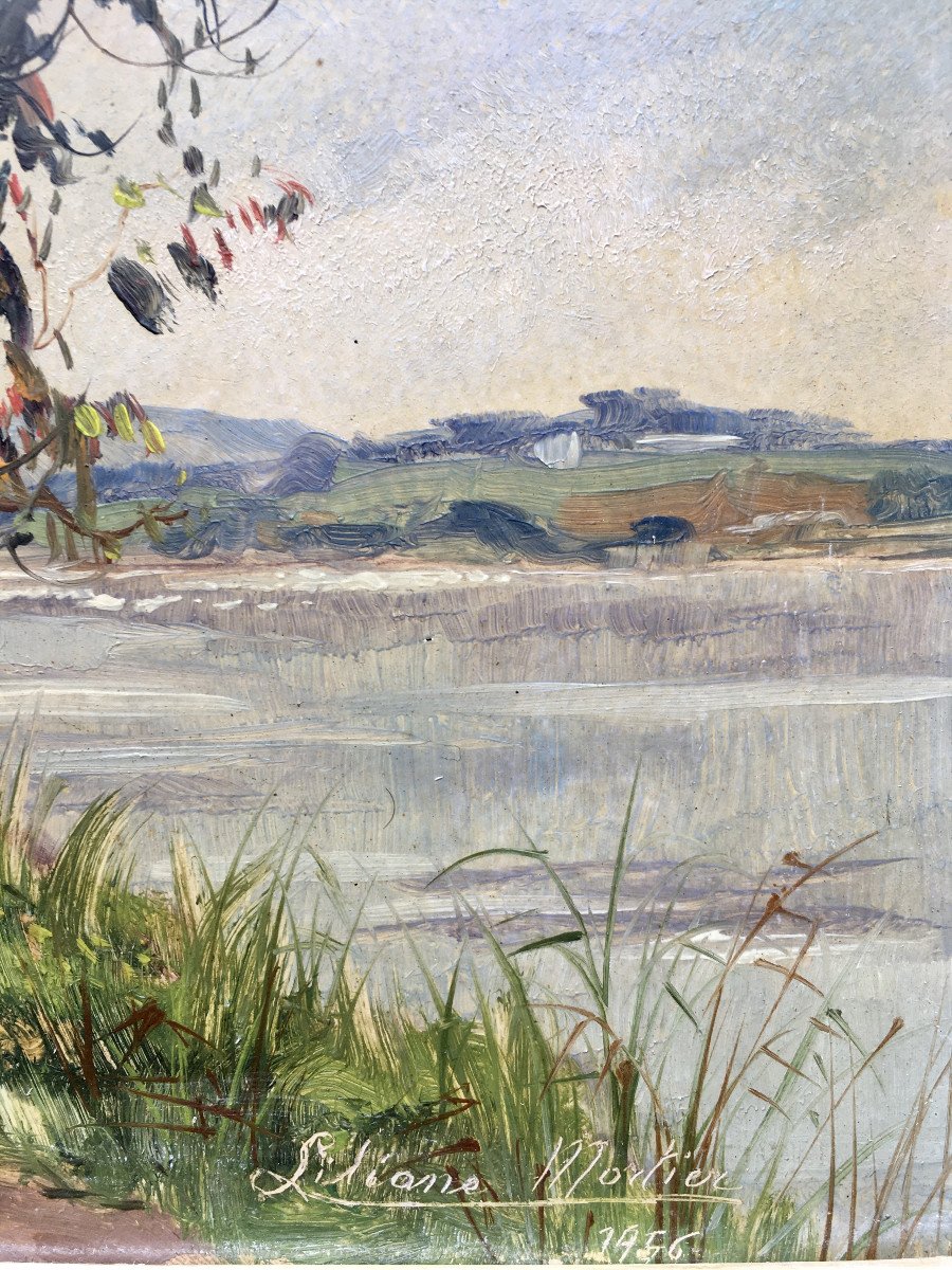 Liliane Mortier (20th Century). “animated Landscape Of The Congo”. 1956.-photo-2
