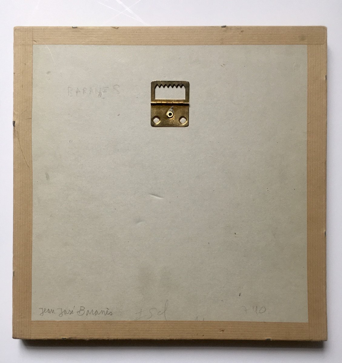 Jean José Baranes (1940). " Composition". Pastel. 2001.-photo-4