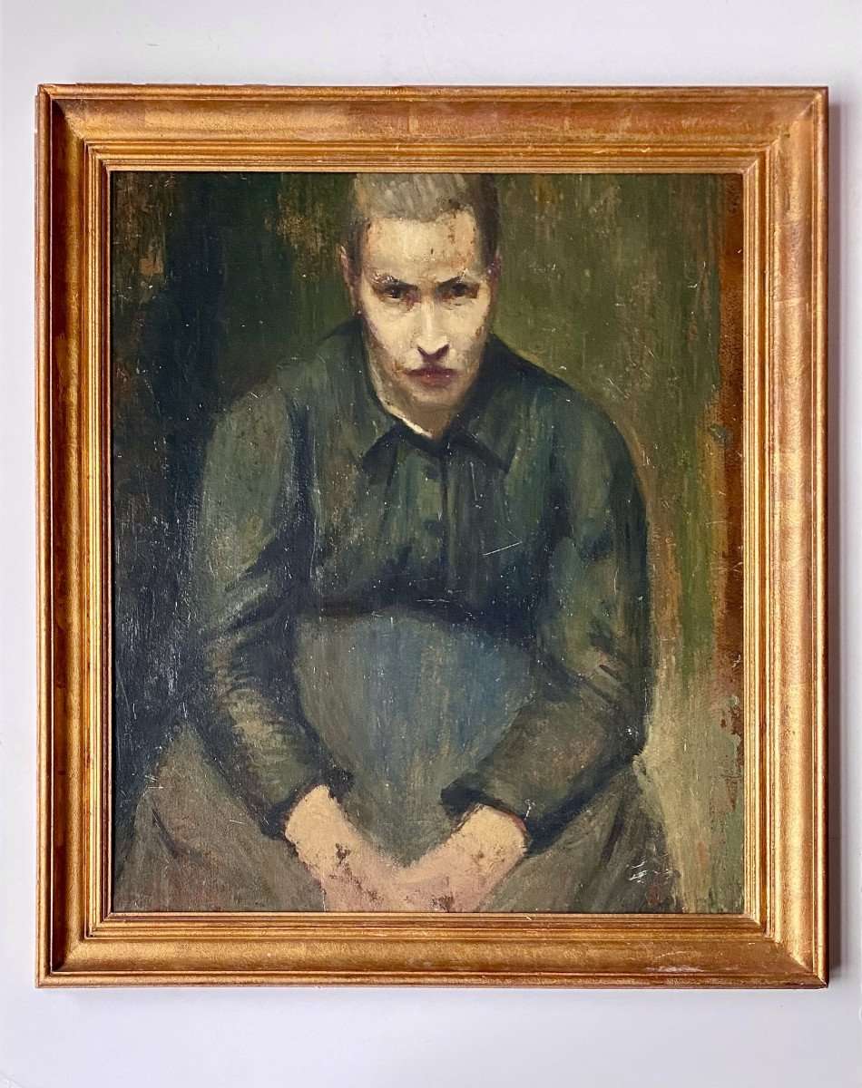 Portrait de femme. Début XXe.-photo-2