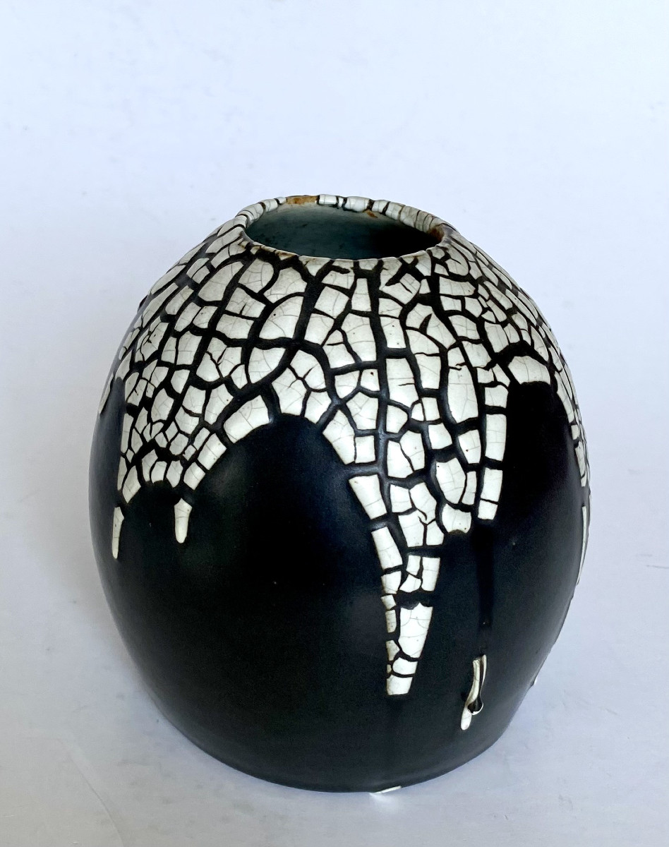 Léon Oointu (1879-1942). Ceramics. Art Deco.-photo-3
