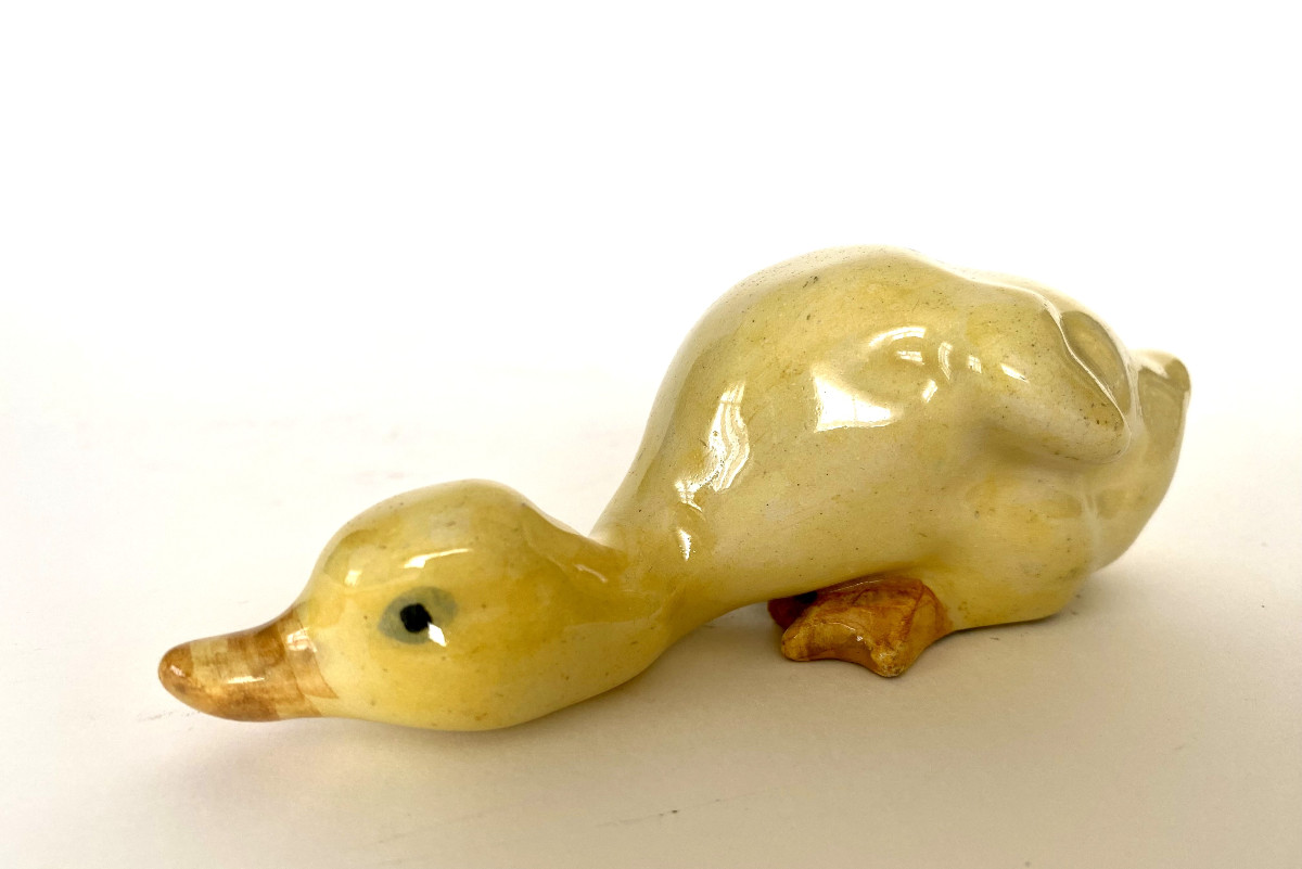 Raoul Lachenal (1885-1956). “ducks.” Art Deco.-photo-2