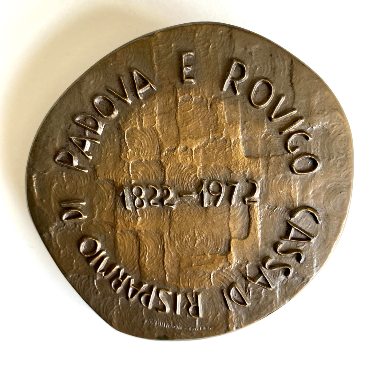 Emilio Greco (catania, 1913 -rome, 1995). Medal. Bronze. 1972.-photo-4