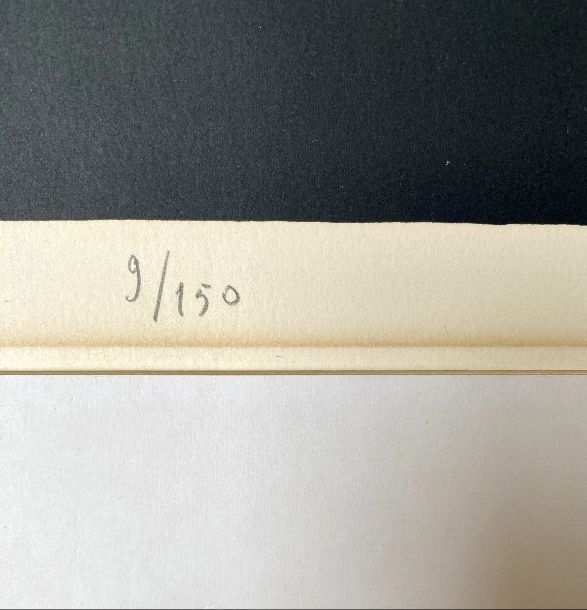 émile Gilioli (paris, 1911-1977). "abstraction". Lithograph. 1950s-1960s. -photo-2