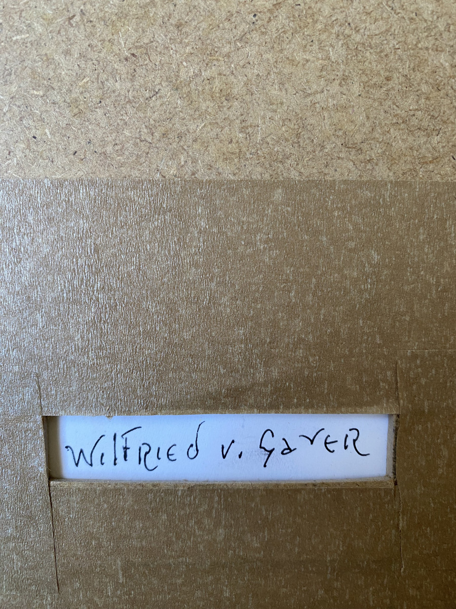 Wilfried Van Gaver. "male Nude With Teddy Bears". Gouache-photo-4