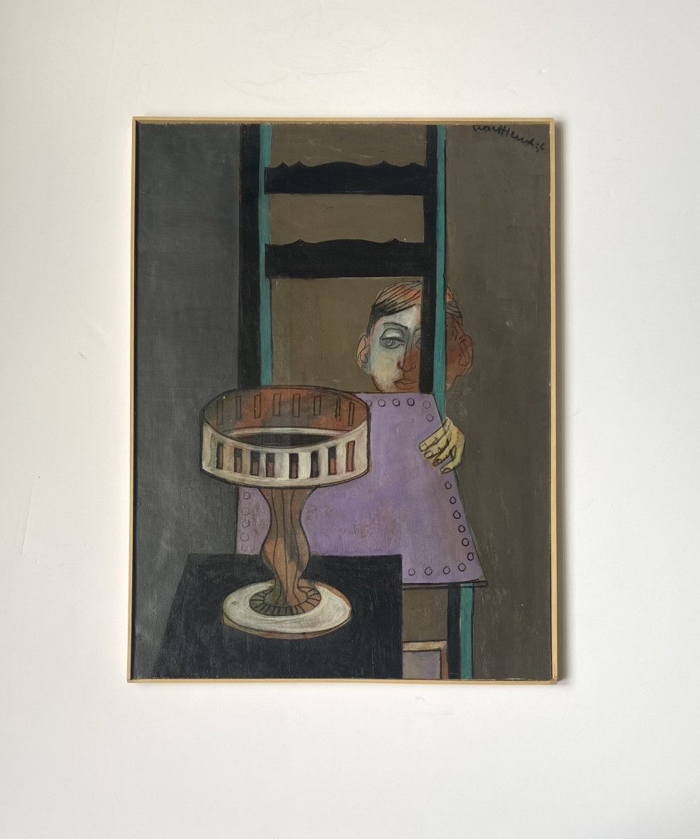 Robert Detheux (Bruxelles, 1932-2010). " Le praxinoscope". 1956.