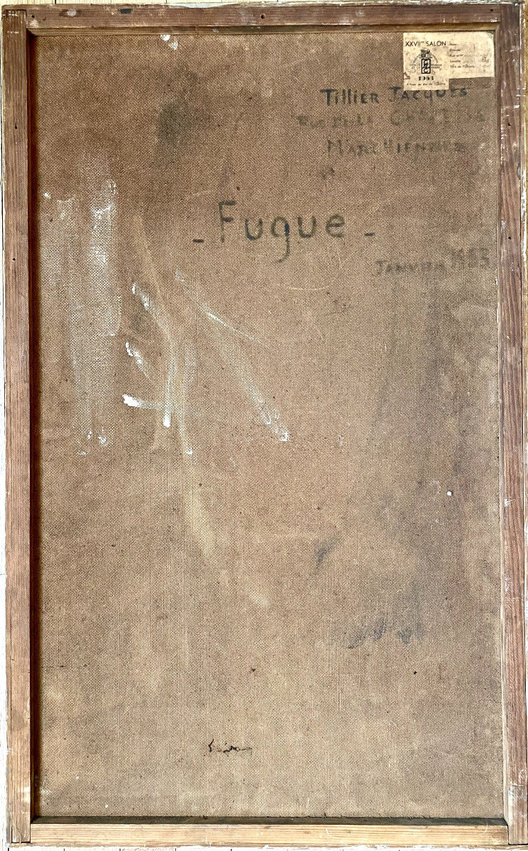 Jacques Tillier (1934). "fugue". 1953.-photo-1