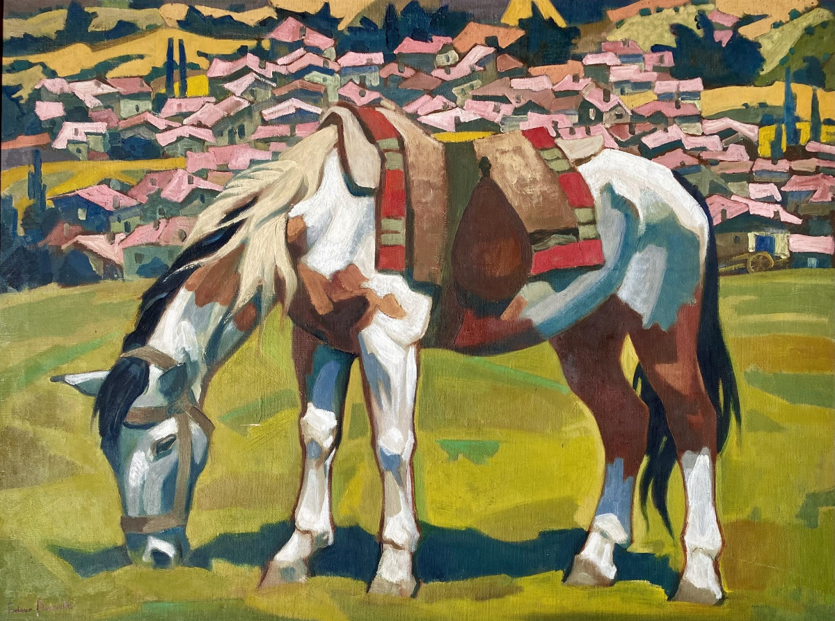 Lodew Bosscke (1900-1980). "the Mare". 1940s-1950s.