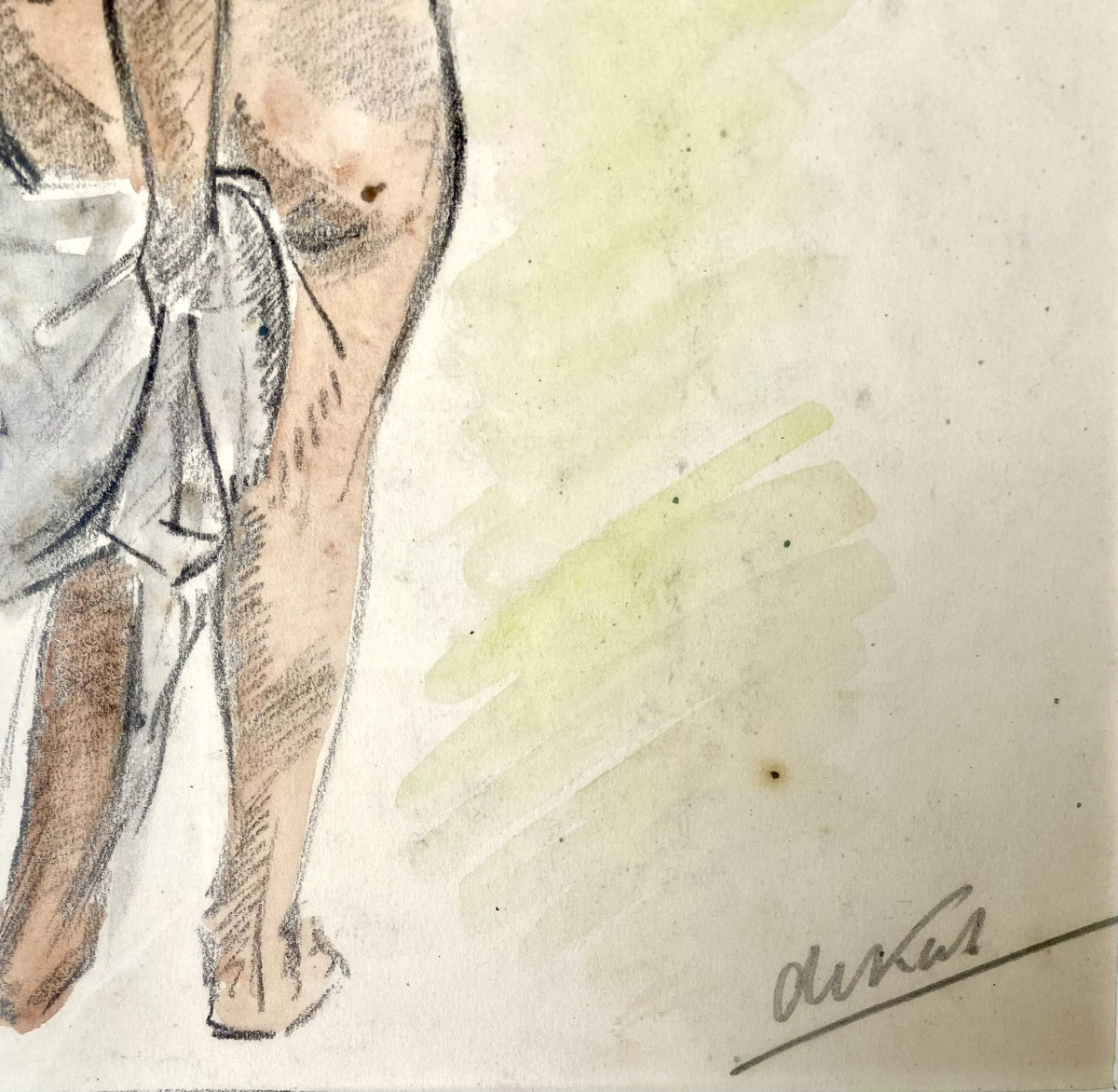 Anne-pierre De Kat (1881, Delft - 1968, La Frette Sur Seine). "female Nude". 1920s.-photo-1