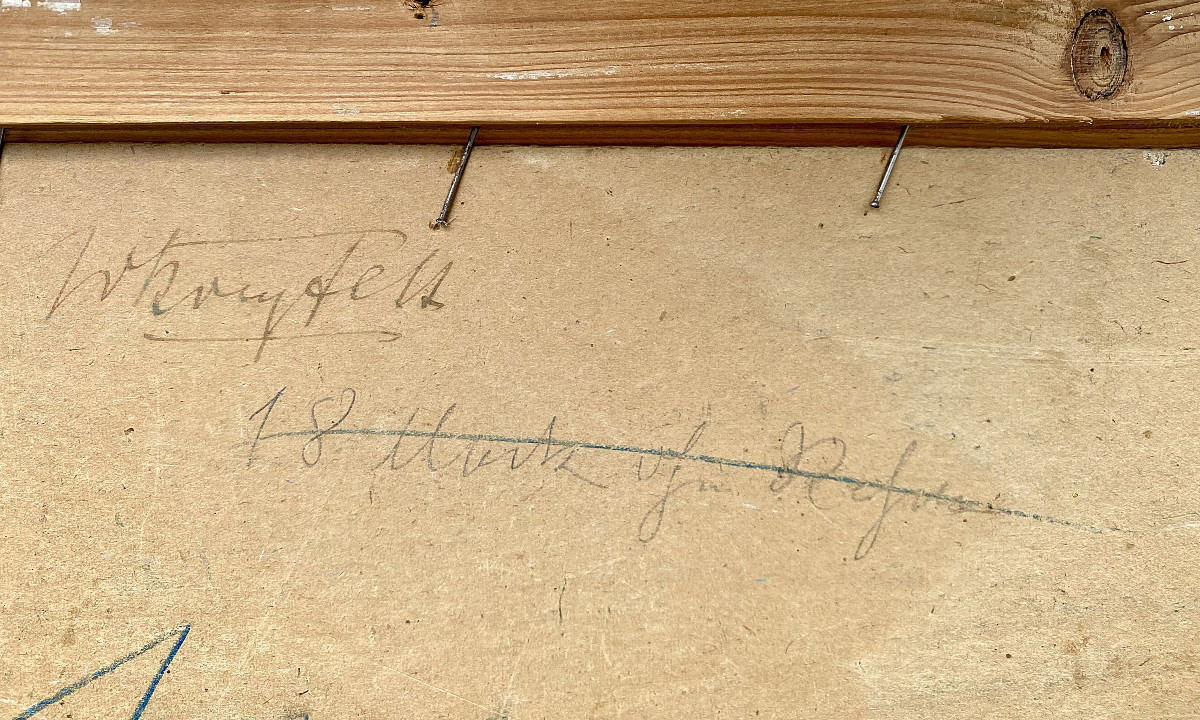 Julius Von Kreyfelt (1863, Düsseldorf-1947, Kleinsassen). "summer Landscape". Circa 1900.-photo-3