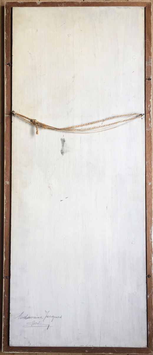 Jacques Midavaine (1925-2014). " Nature morte aux coquillages".-photo-4